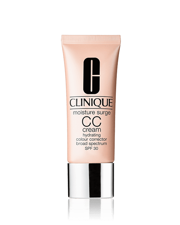 Moisture Surge™ CC Cream Hydrating Colour Corrector Broad Spectrum SPF 30, One simple step for glowing skin. Moisturizes, perfects, and protects with SPF.